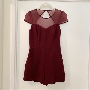 Bcbgeneration Wine Rompers